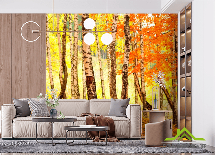 Фотошпалери Березовий шепіт