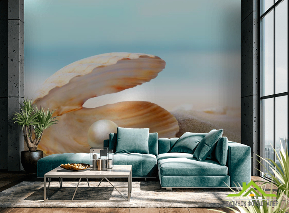 выбрать Фотошпалери Мушля з перлиною Фотошпалери Черепашки на стіну