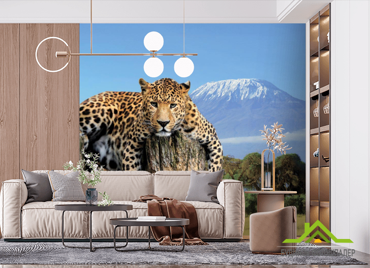Фотошпалери Леопард