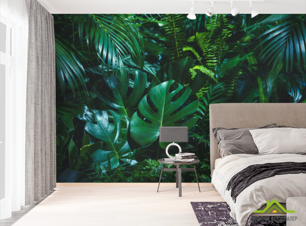 выбрать Фотошпалери тропічні листя Фотошпалери різні на стіну