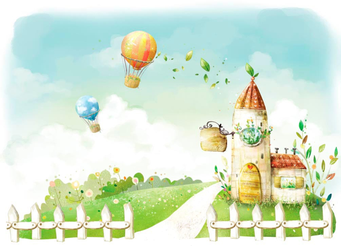 Фотообои Воздушные шары