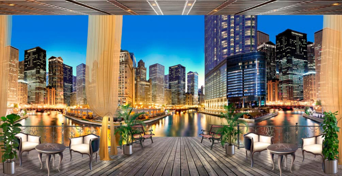 Фотообои Терраса