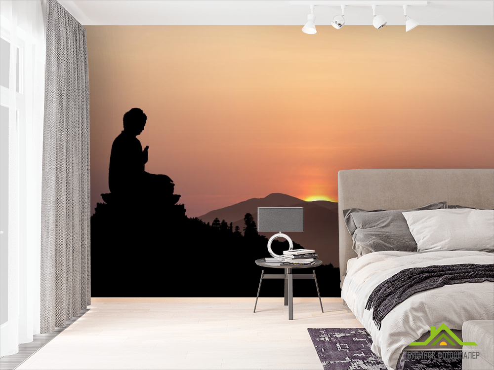 Фотошпалери Азія захід сонця