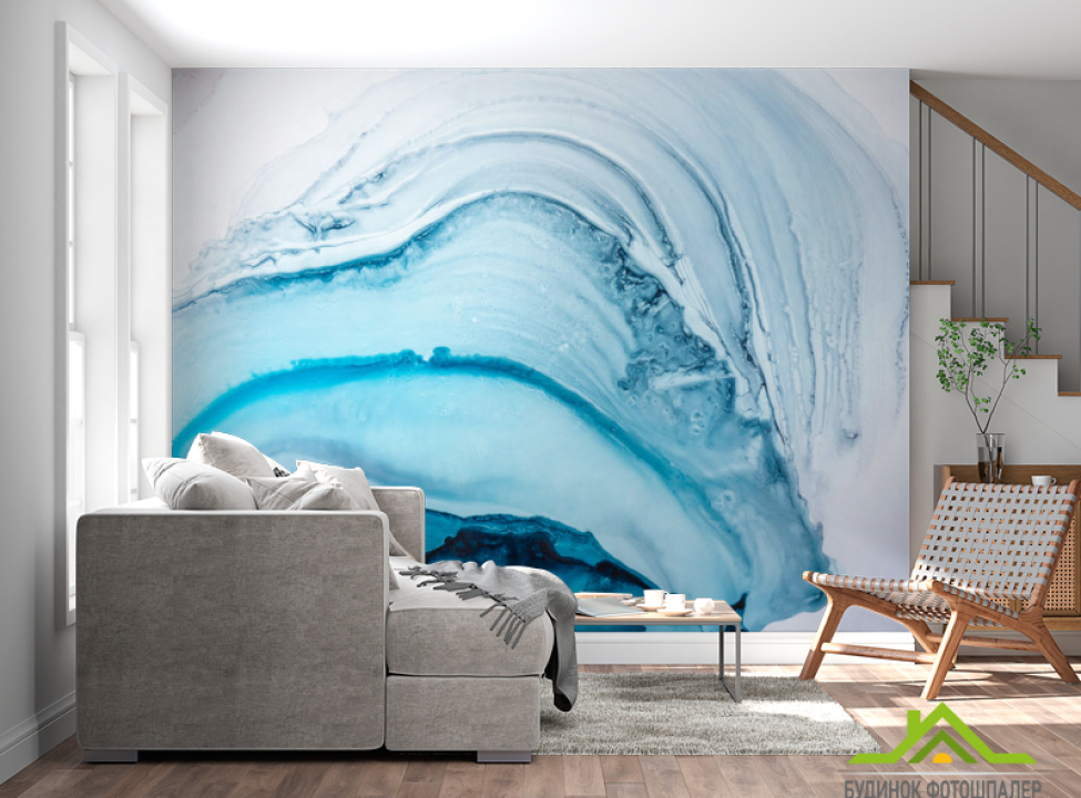 выбрать Фотообои Флюид арт синий Фотообои Каменная стена на стену