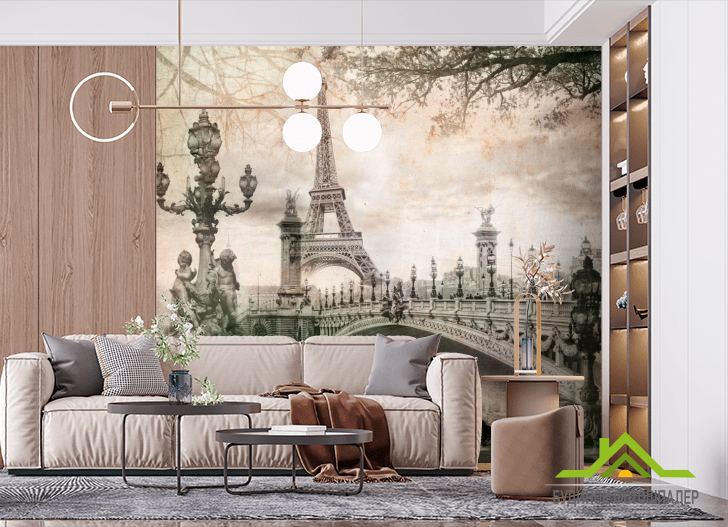 ФотообоиВинтажный париж