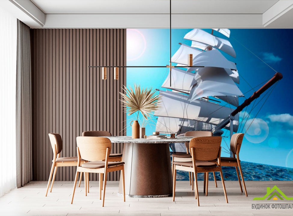 выбрать Фотообои Парусник Фотообои Корабли на стену