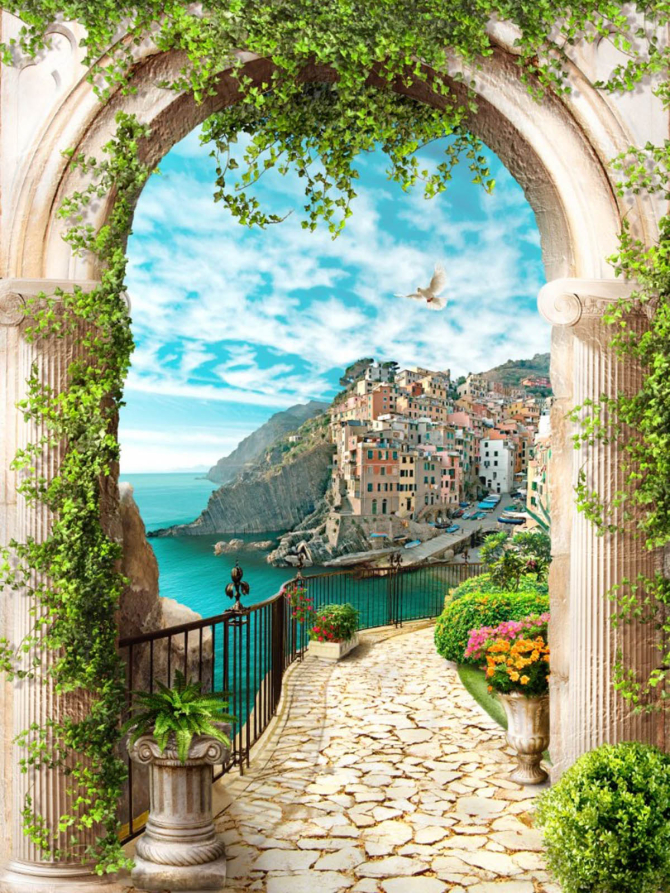 Фотошпалери Фреска