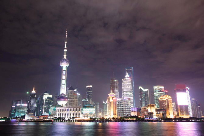 Фотошпалери Вода, місто, небо