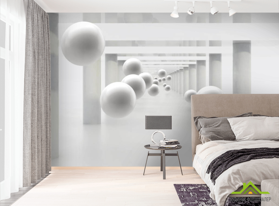 выбрать Фотошпалери кулі 3Д Фотошпалери Геометрія на стіну