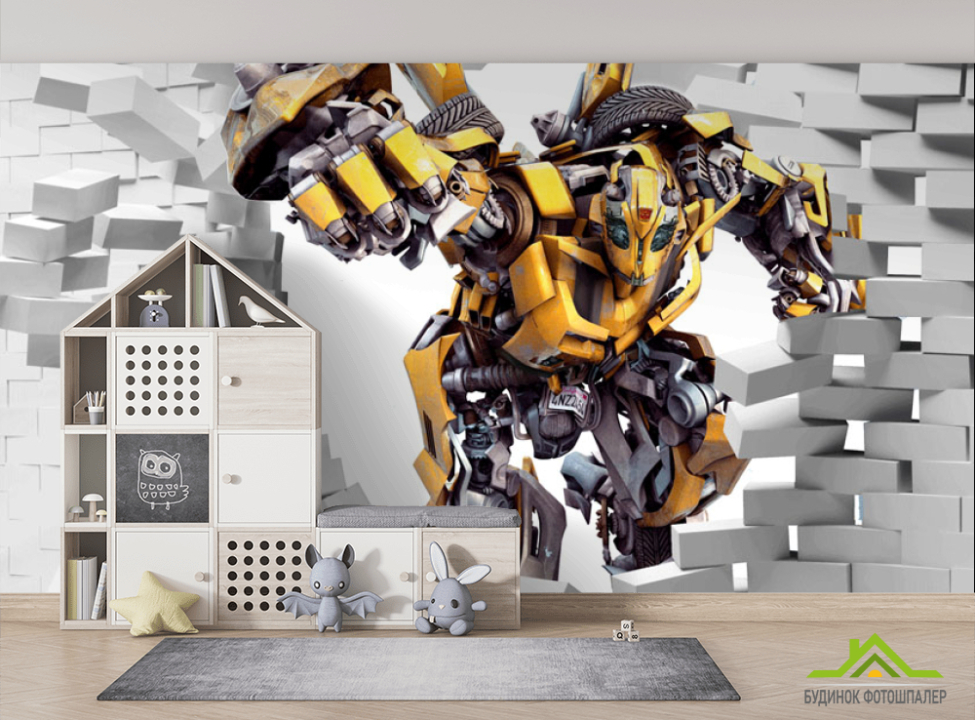 выбрать Фотообои Бамбл би 3д стена Фотообои в детскую на стену