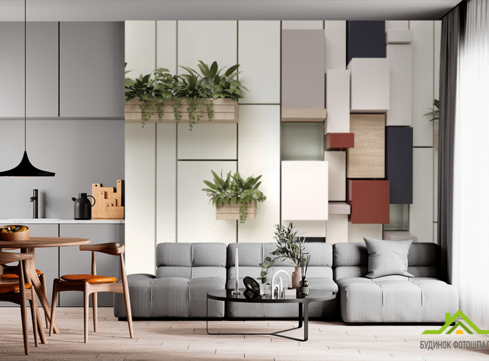 выбрать Фотошпалери 3д панелі з квітами Фотошпалери 3д панелі на стіну