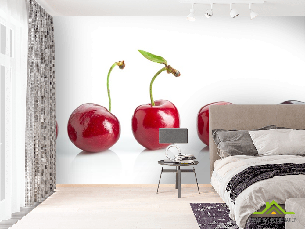 Фотообои пять вишенок