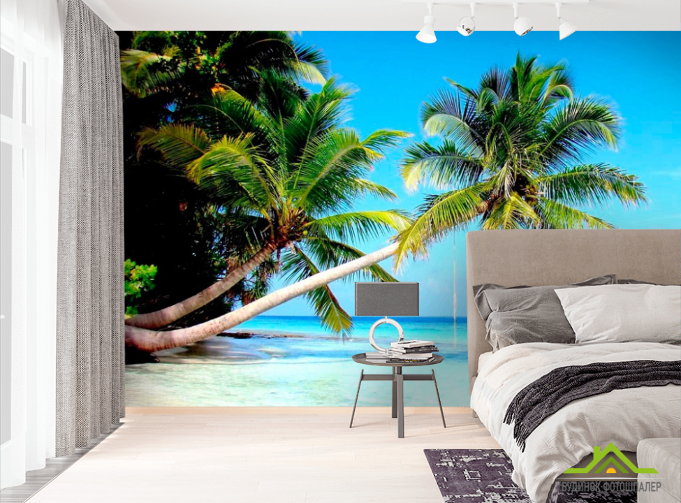 выбрать Фотообои Пальмы и море Фотообои Пальмы на стену