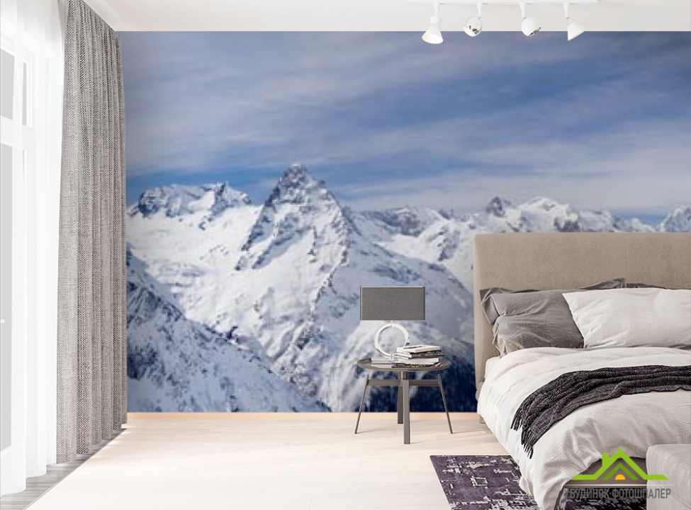 выбрать Фотошпалери снігові гори Фотошпалери Природа на стіну