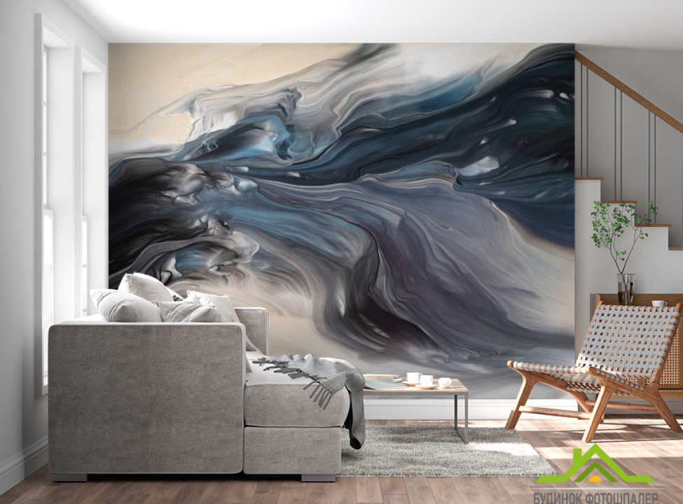 выбрать Фотообои Абстрактные волны Фотообои Абстракция на стену