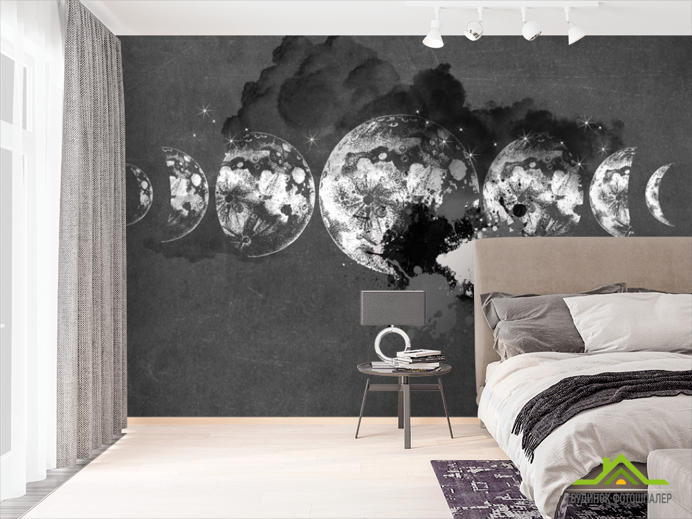 Фотообои луна