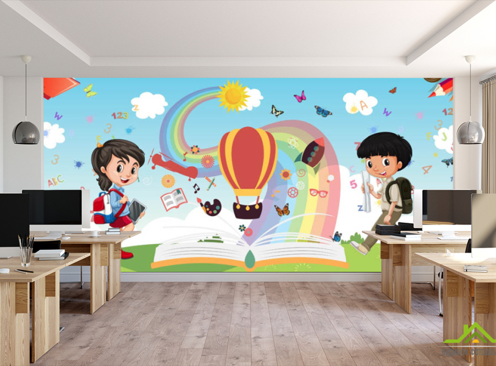 выбрать Фотошпалери для молодших класів Фотошпалери для школи на стіну