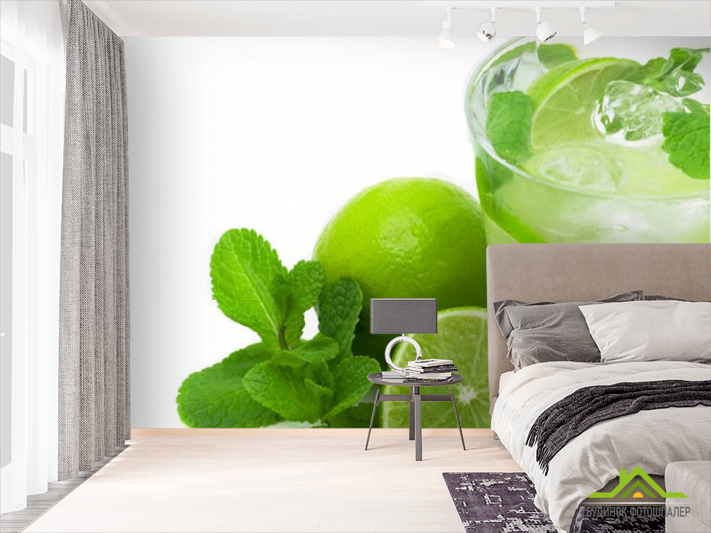 Фотообои лаймы