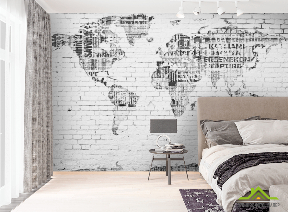 выбрать Фотошпалери карта світу Фотошпалери карта Світу на стіну