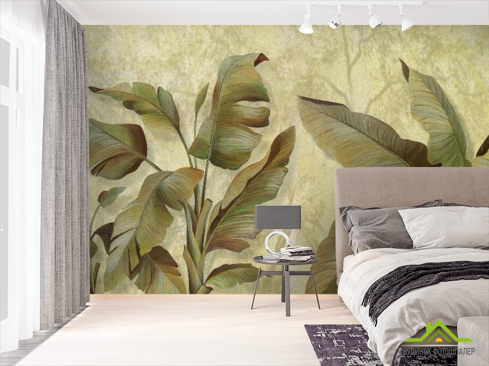 Фотошпалери Бананові листя