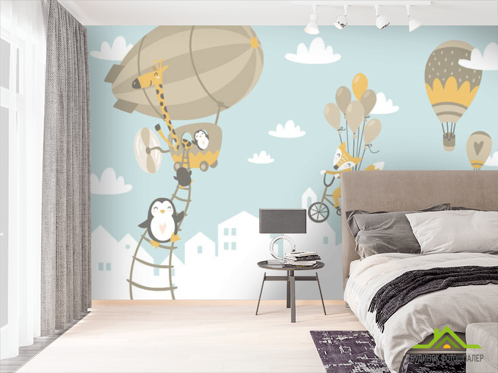 Фотошпалери дитячі тварини