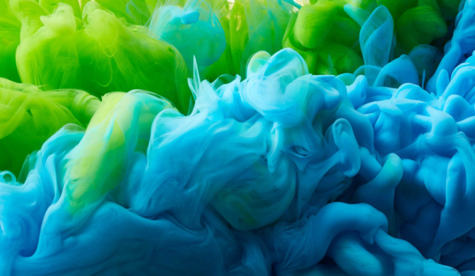 Фотошпалери Синя абстракція