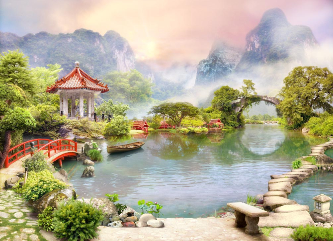 Фотообои Озеро