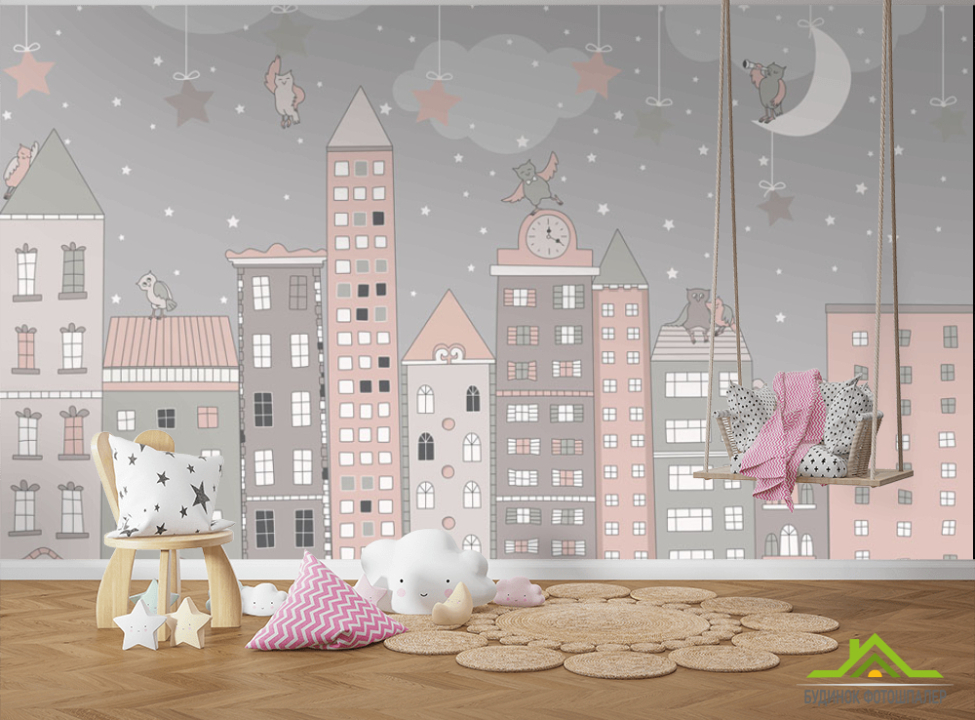выбрать Фотообои Ночные домики Каталог фотообоев на стену