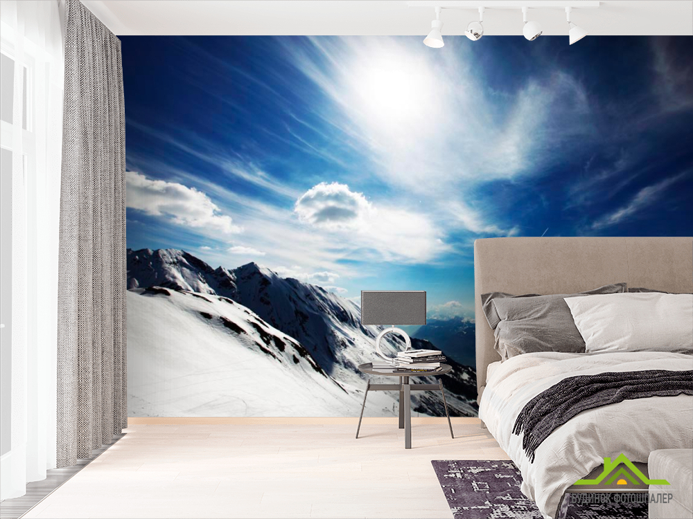 Фотошпалери Спуск в горах