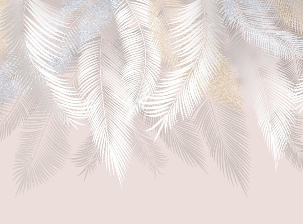 выбрать Фотообои дизайнерские листья с золотом Фотообои с золочением на стену