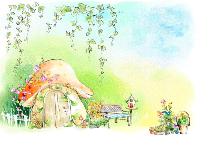 Фотообои Сказочные домик