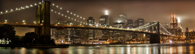 Фотообои ночной мост