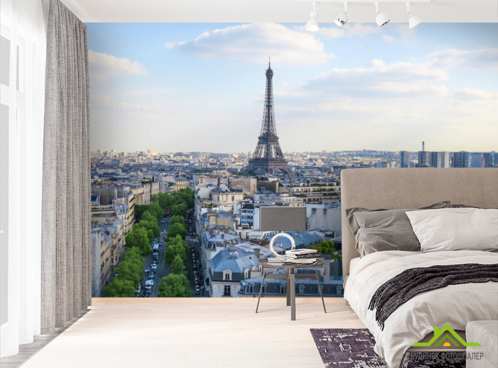 выбрать Фотошпалери Паризький день Фотошпалери Париж на стіну