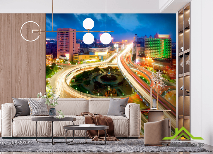 Фотошпалери Кольорова дорога