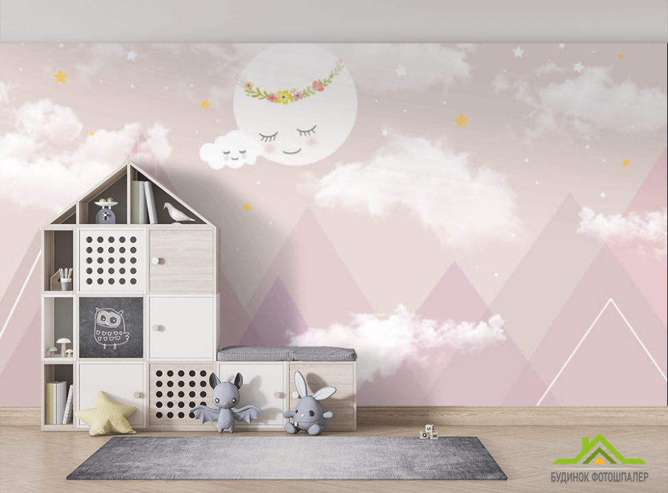 выбрать Фотошпалери Скандинавські гори для дівчинки Фотошпалери Little kids на стіну