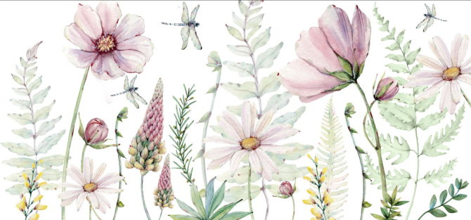 Фотообои цветы