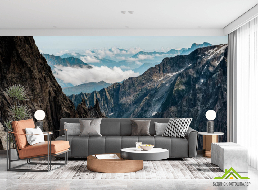 выбрать Фотошпалери Вид на гори Фотошпалери Природа на стіну