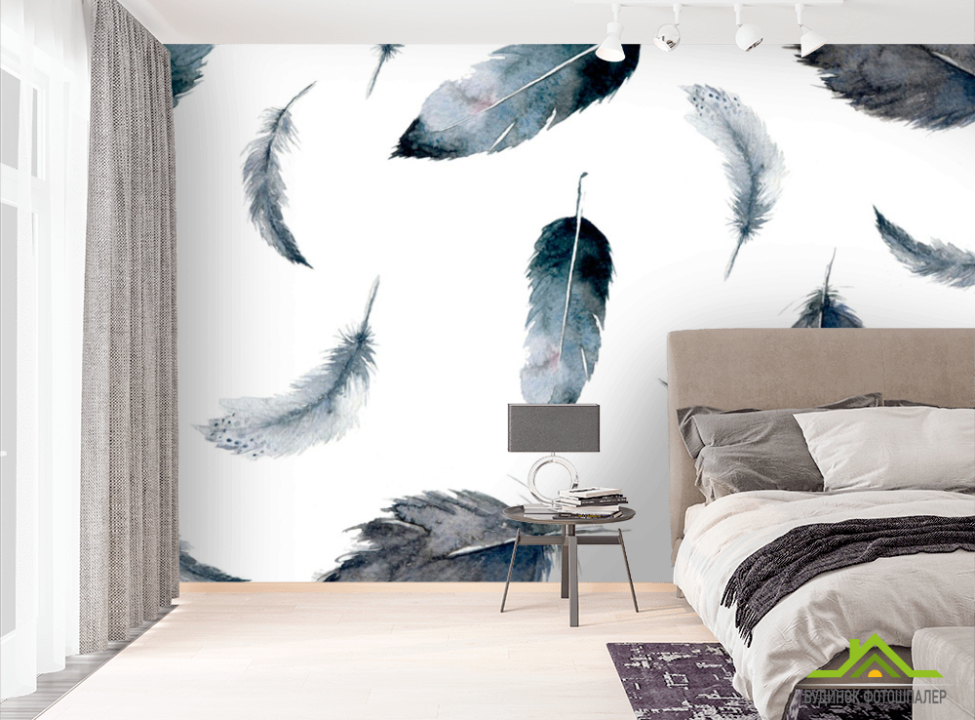 выбрать Фотошпалери Пір'я повітряні Фотошпалери пір'я на стіну