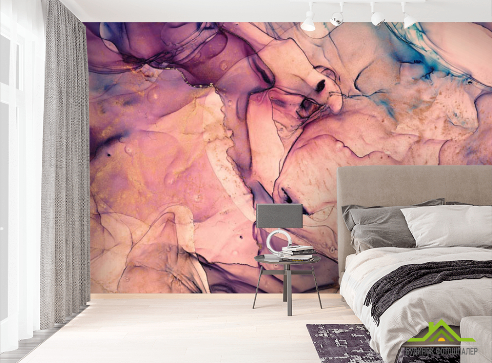 выбрать Фотошпалери fluid art фіолетовий Фотошпалери Fluid art на стіну
