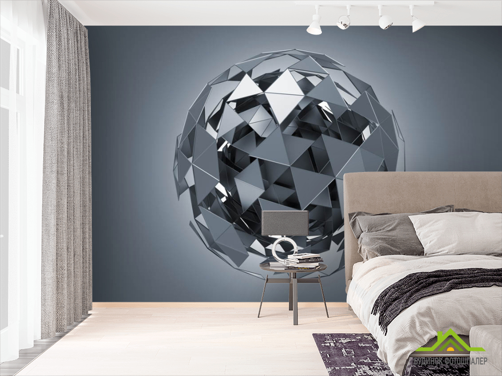 Фотошпалери 3Д куля
