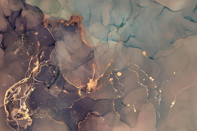 Фотошпалери Фіолетовий Fluid art