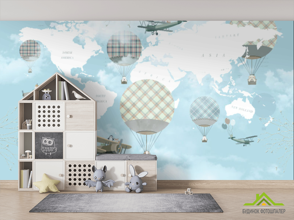 Фотообои Воздушные шары