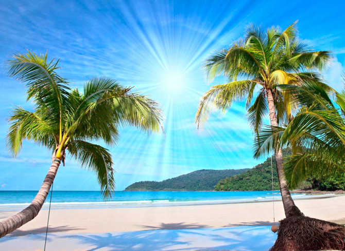 Фотошпалери Сонячний пляж