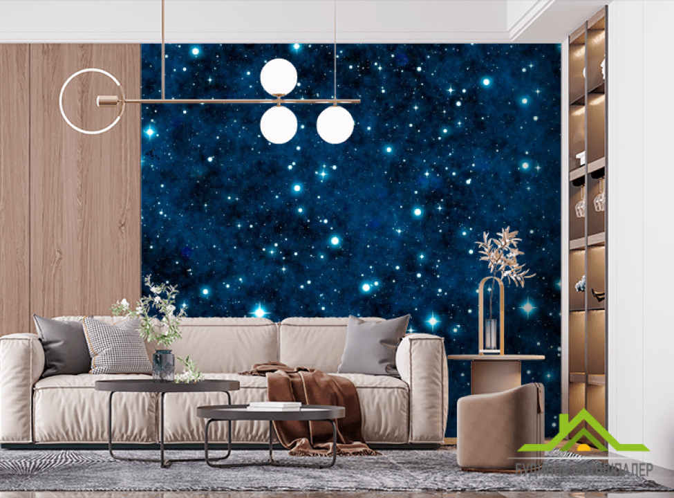 выбрать Фотообои Сияние звезд Фотообои Космос на стену
