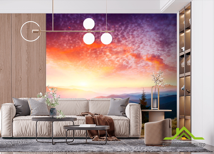 Фотошпалери Зачарований захід сонця