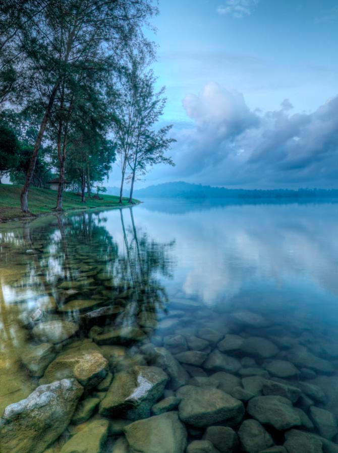 Фотообои Дно, камни