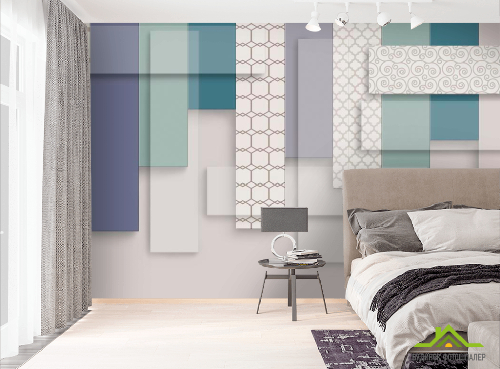 выбрать Фотообои Прямоугольники Фотообои Геометрия на стену