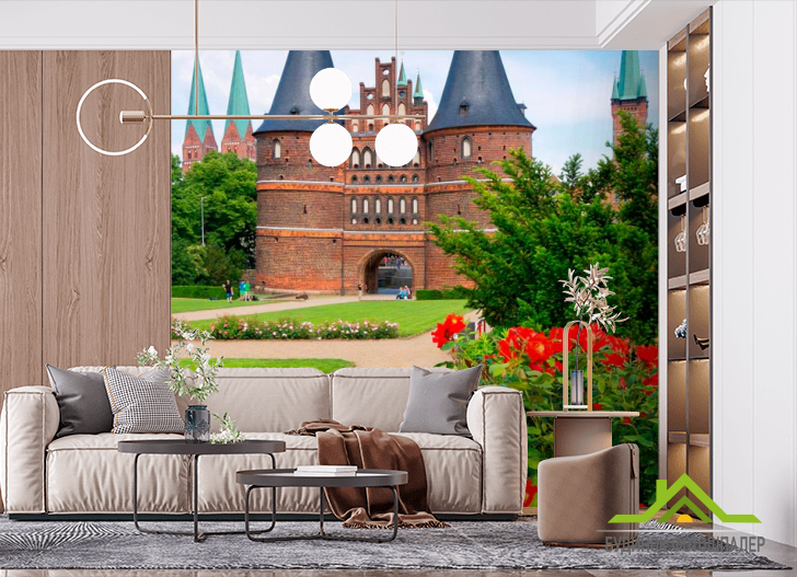 Фотошпалери Мінімалістичний замок