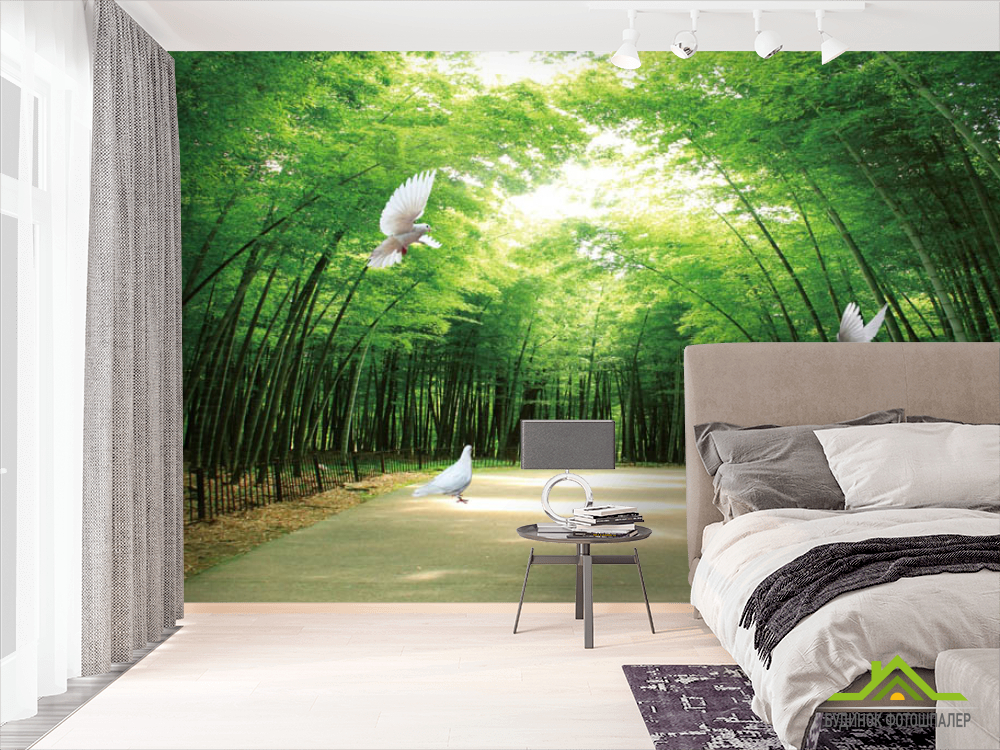 Фотошпалери Зелена алея