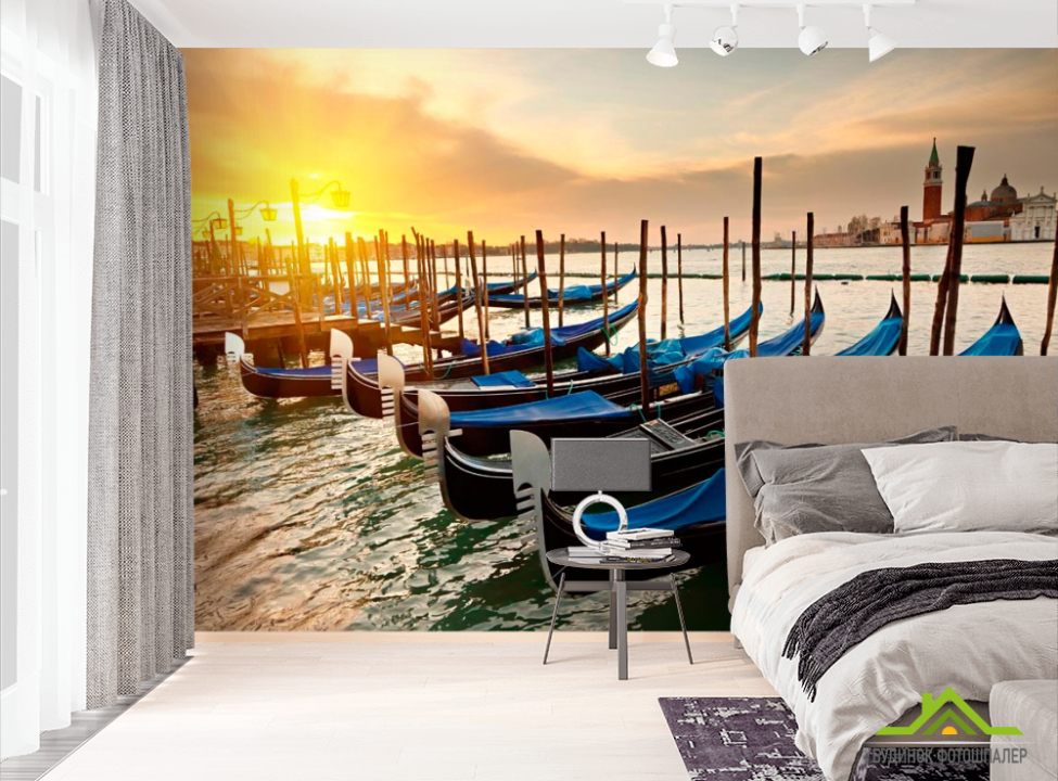 выбрать Фотообои Гандолы Фотообои Венеция на стену
